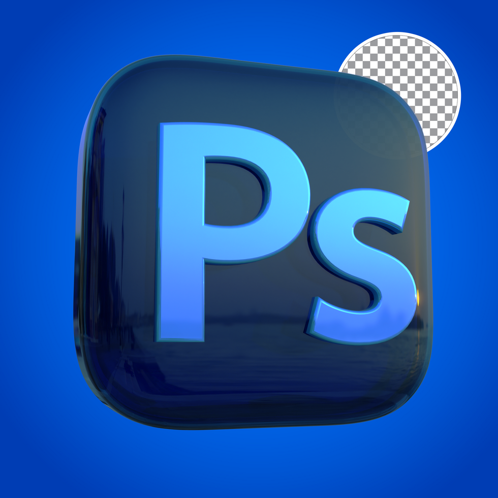 photorealistic Render Adobe Photoshop icon psd