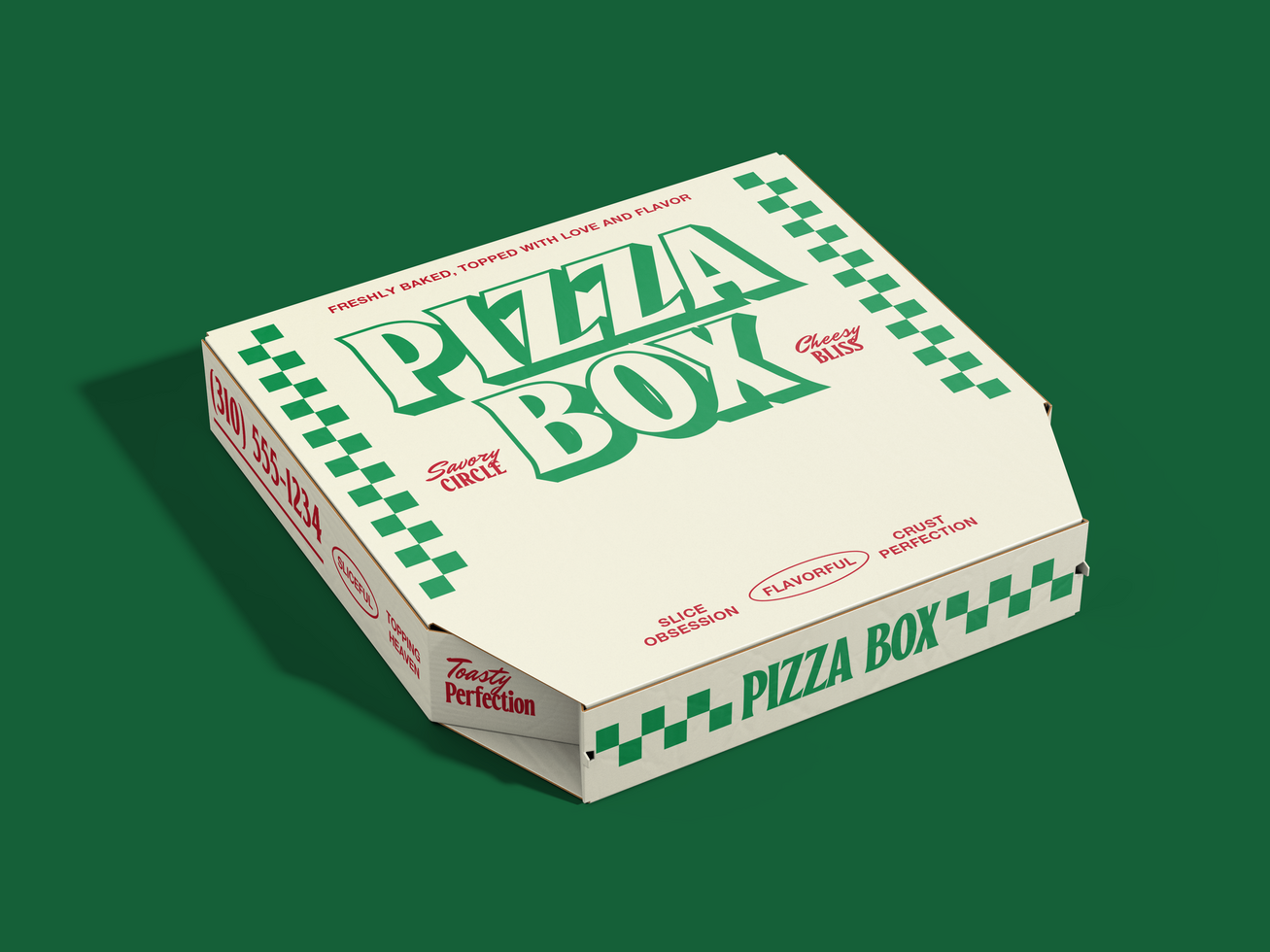 Pizza Box Mockup psd