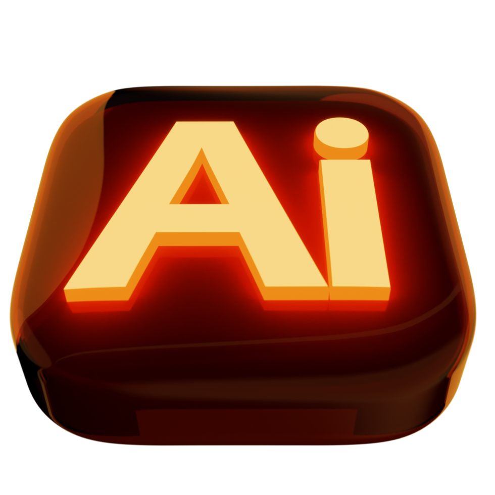 Adobe illustrator icon isolated png