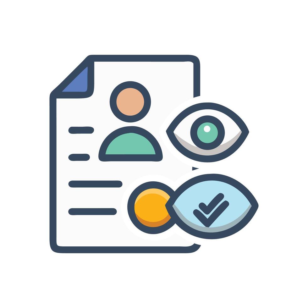 Data Privacy Compliance Document and Information Security Measures vector