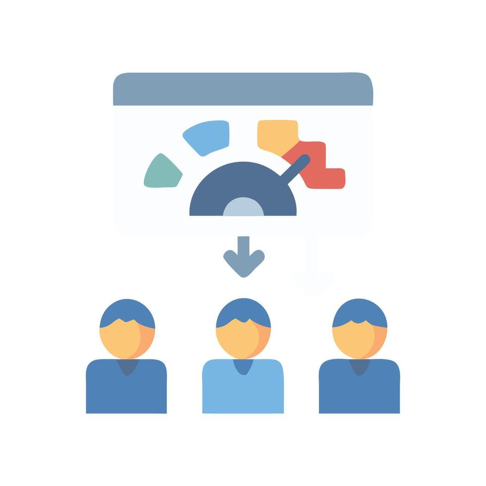 Team Performance Dashboard Visualizing Workload and Productivity Levels vector