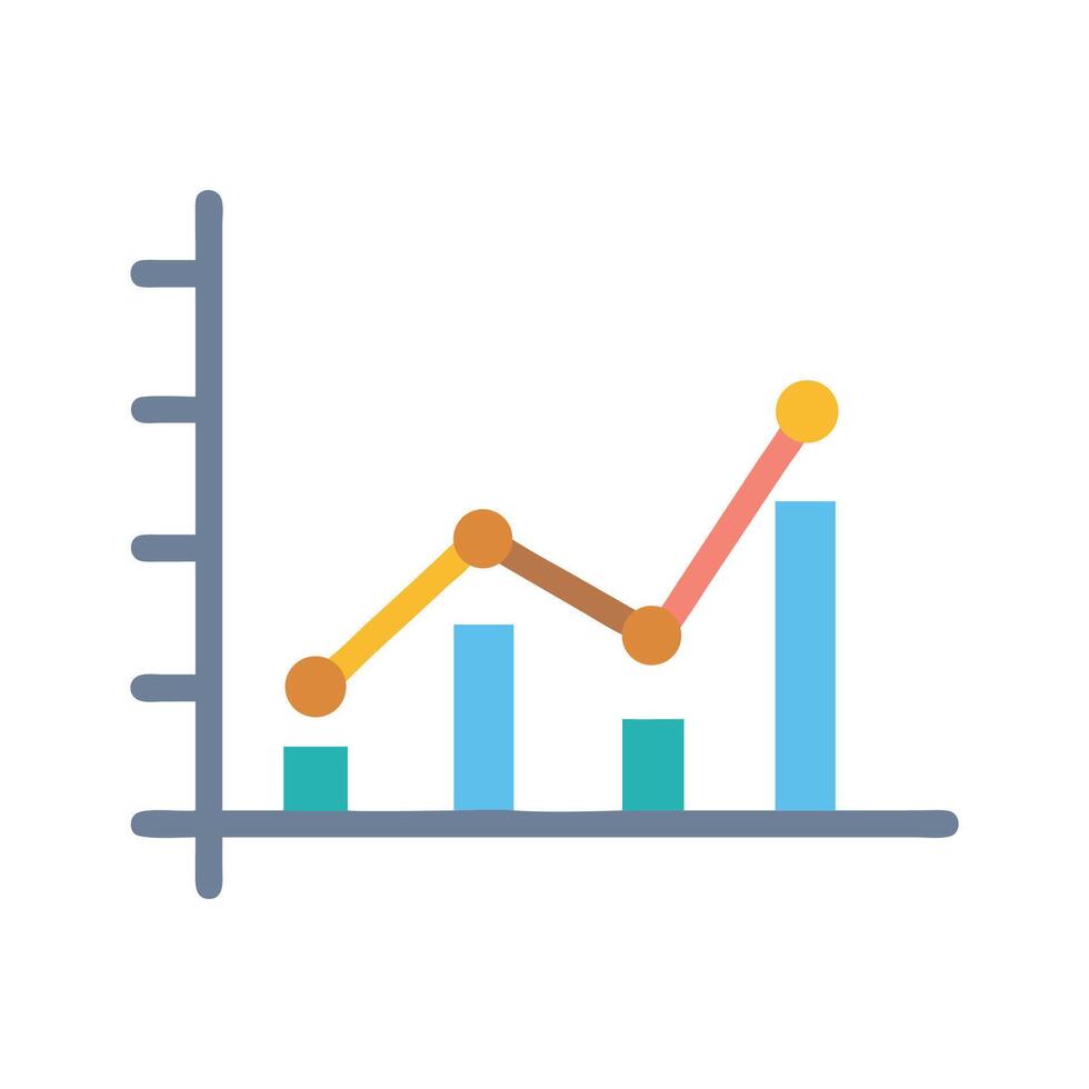 Rising Business Growth Chart with Positive Trend on Black vector