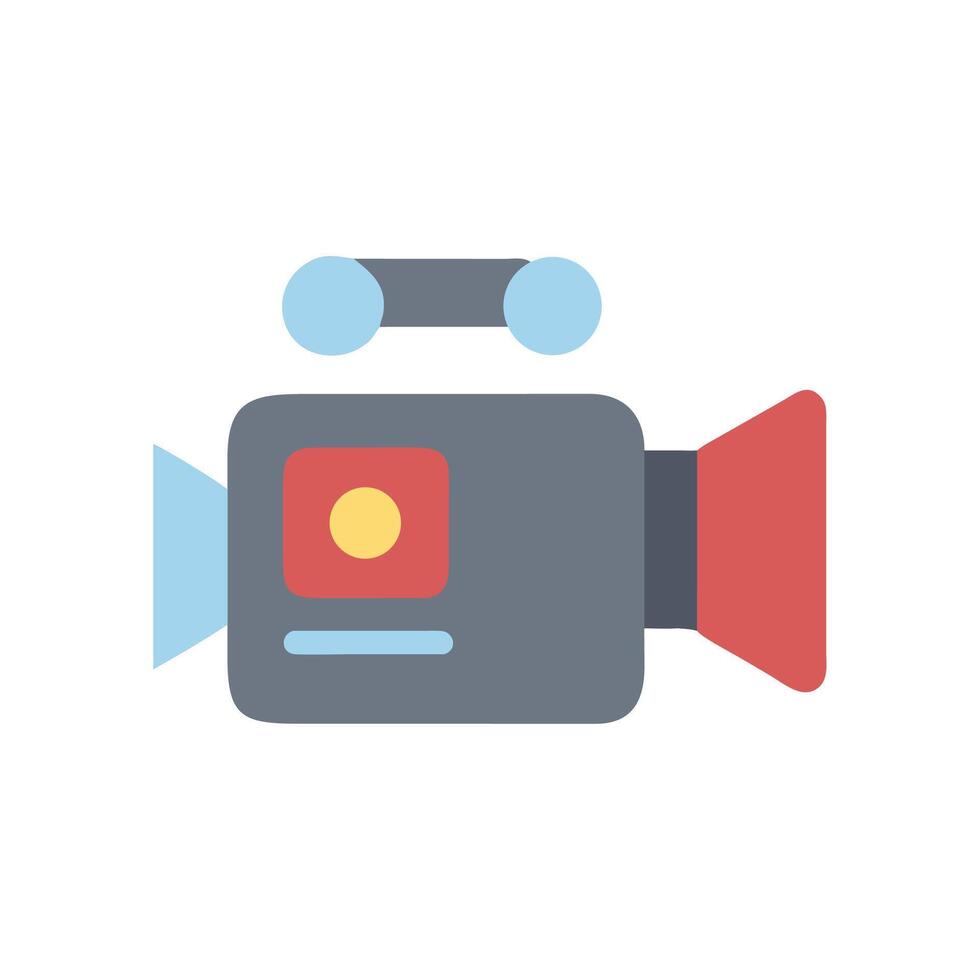 Retro Style Camera Illustration for Creative Projects vector