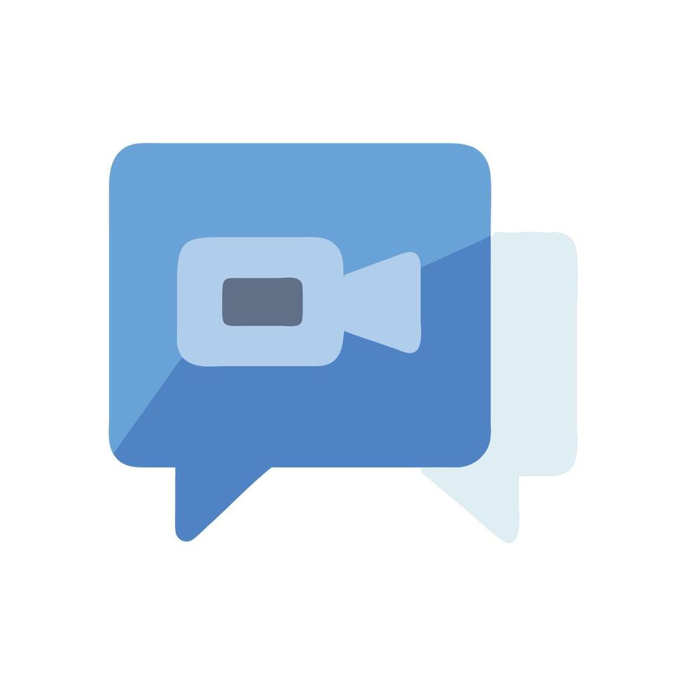 call chat bubbles icon illustration vector