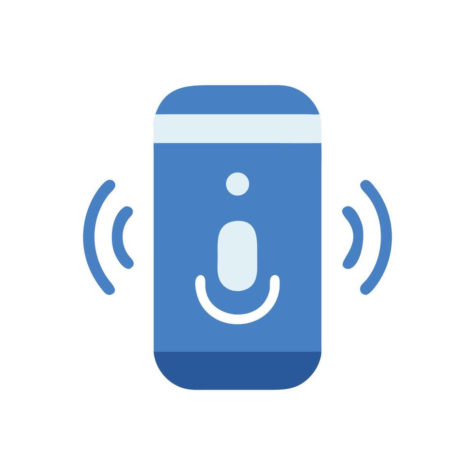 Smart Speaker Device Icon with Wifi Signal Waves vector