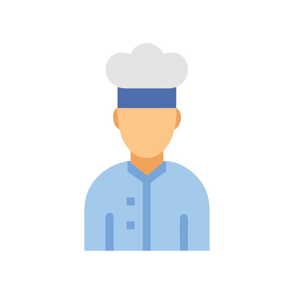 Chef Avatar Illustration of a Professional Culinary Expert vector