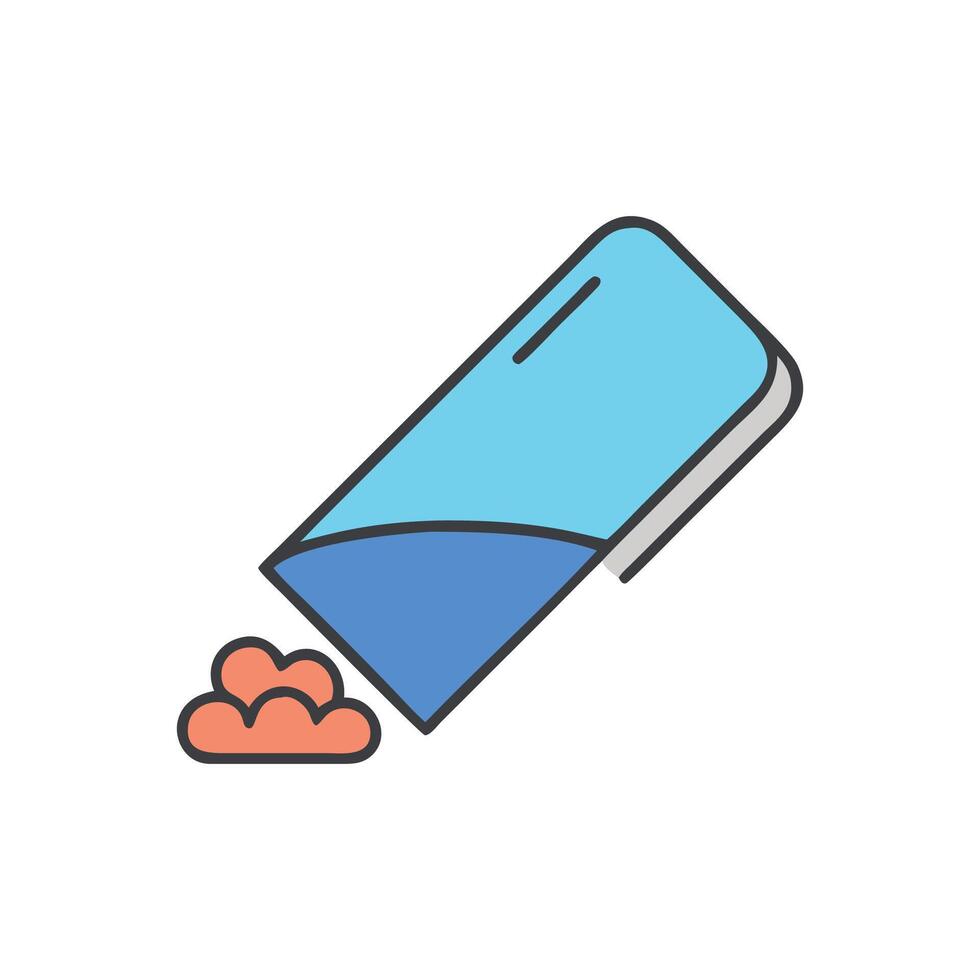 Poured liquid container graphic icon on White Background design vector