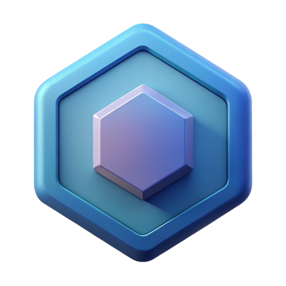 pristine whimsical baroque A geometric hexagon icon. Single-weight stroke, sharp edges with Scalable Design. gallery standard png