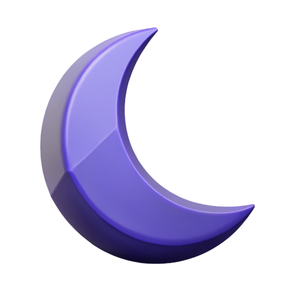 alluring art deco A geometric crescent moon icon. Crisp edges, minimal design with Scalable Design. artisan png