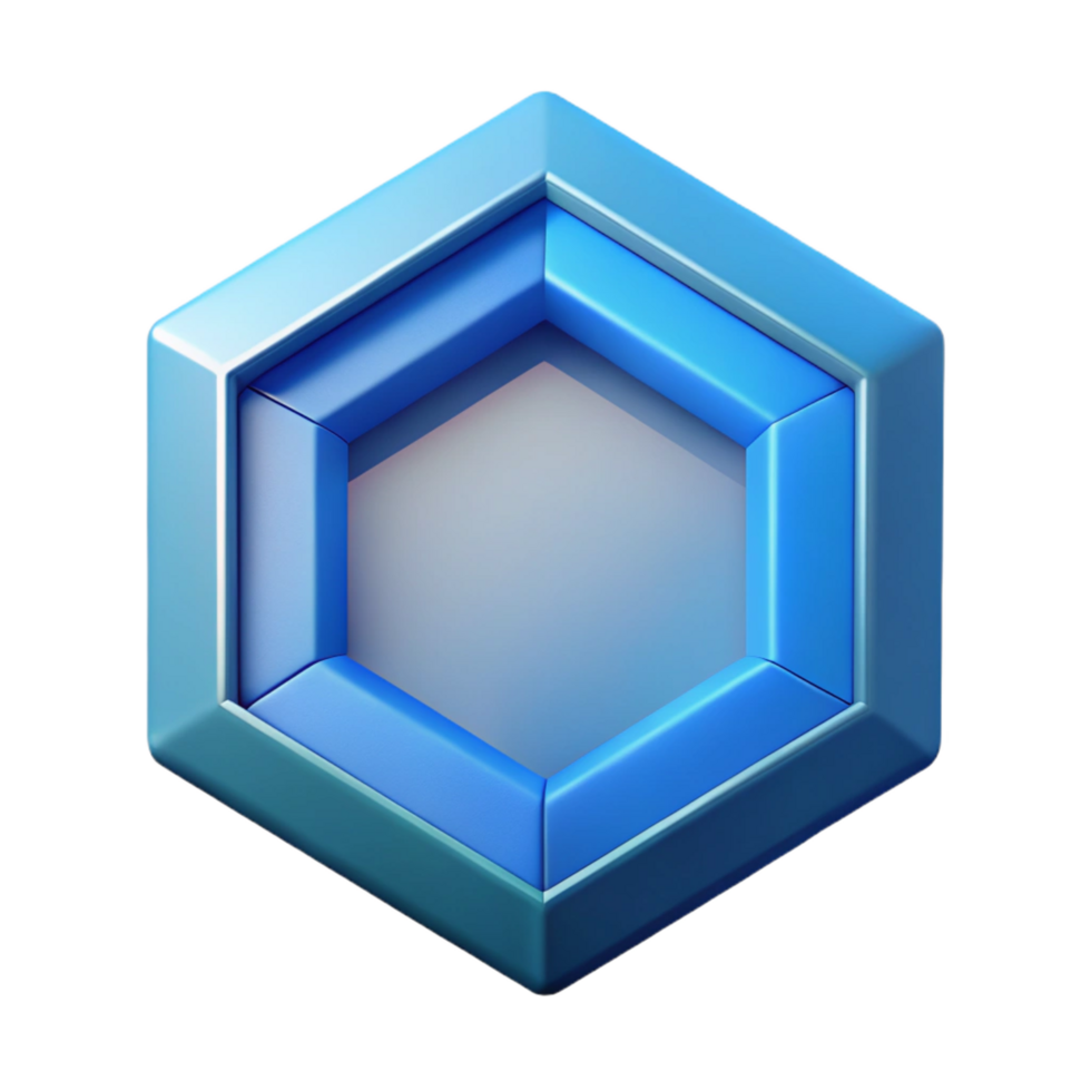 pristine elegant Pentagon logo, geometric design, clean lines, flat color, with Scalable Design. gallery standard png