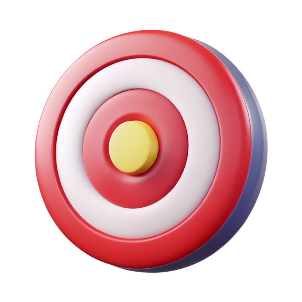 exemplary geometric Circular target, single-weight stroke, crisp edges, flat color, with Scalable Design. high quality png