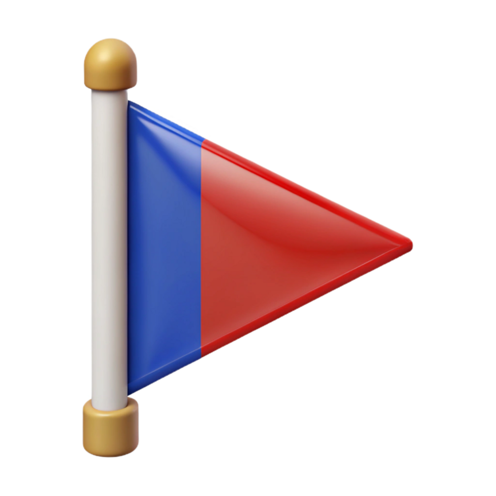 standout vintage Triangular flag with a vertical line. Scalable design, single-weight stroke, clean lines with Scalable Design. artisan png