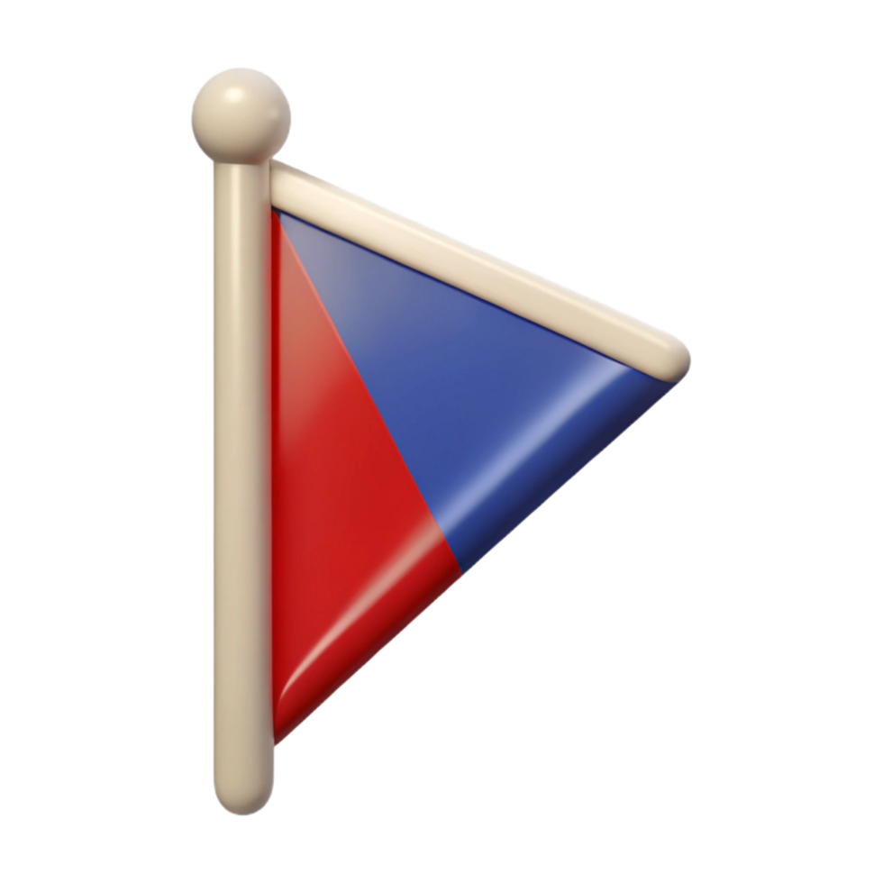 pristine intense urban Triangular flag with a vertical line. Scalable design, single-weight stroke, clean lines with Scalable Design. impeccable png