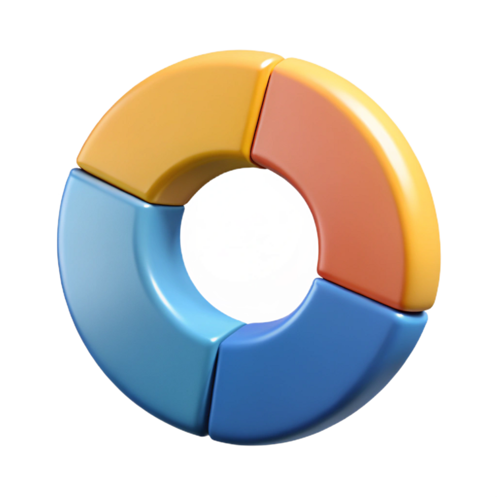 passionate vibrant Circular chart divided into segments. Crisp edges, flat color, with Scalable Design. high resolution png