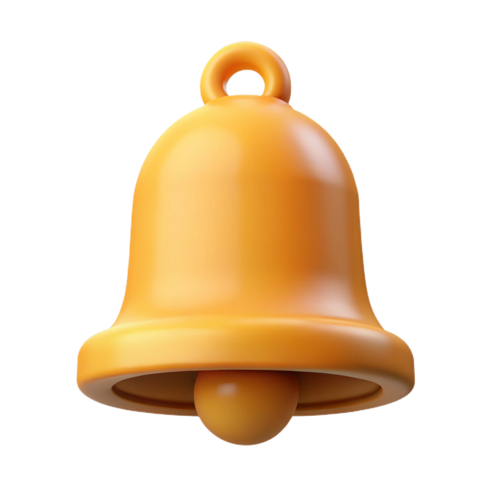 breathtaking unforgettable Pictogram of a bell. Symmetrical, minimal design, crisp edges with Scalable Design. png