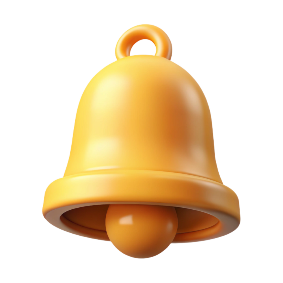 extraordinary unparalleled Pictogram of a bell. Symmetrical, minimal design, crisp edges with Scalable Design. png