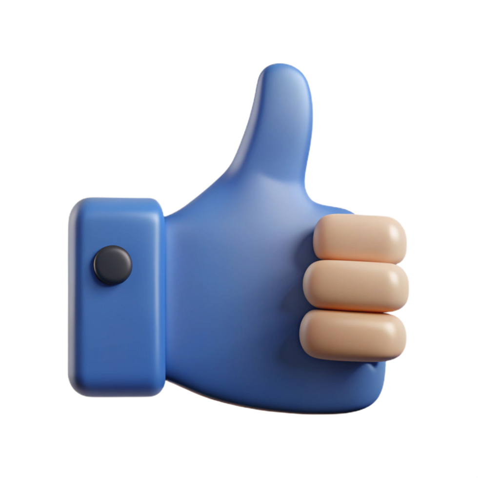 unparalleled creative Thumbs up icon. Clean lines, flat color, minimal design with Scalable Design. luxury png
