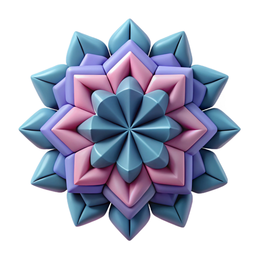 memorable surreal Abstract geometric pattern with repeating shapes. Symmetrical, scalable, flat color with Scalable Design. flawless png