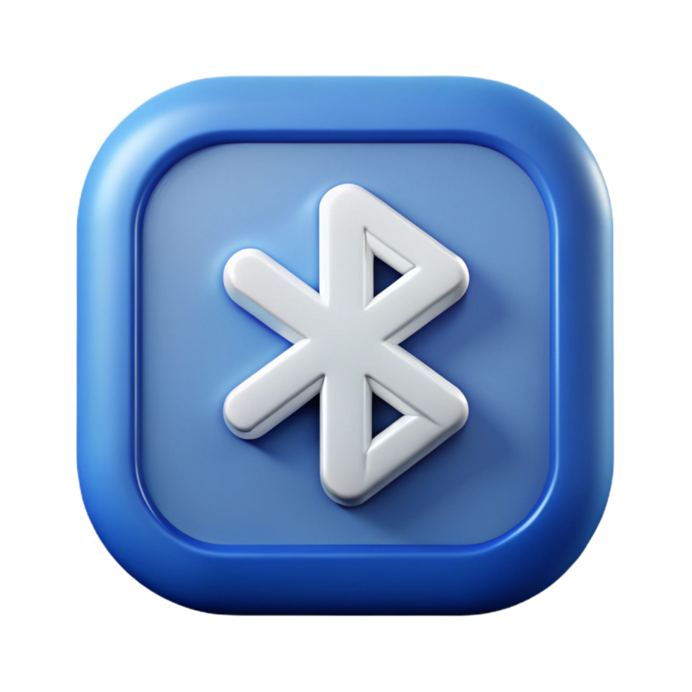 breathtaking harmonious classic Bluetooth icon. Crisp edges, clean lines, symmetrical. Flat color with Scalable Design. artisan png