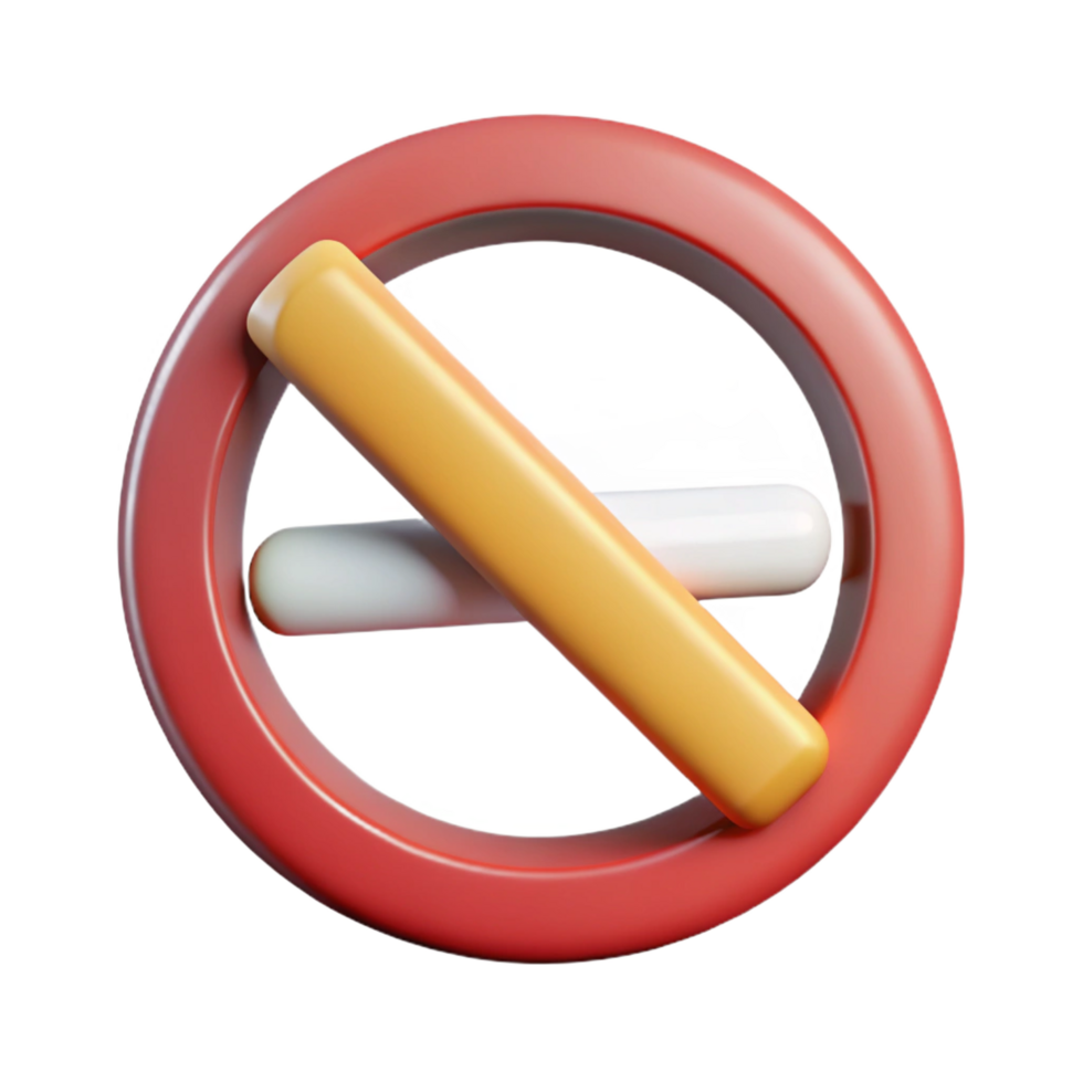 captivating standout No smoking icon. Clean lines, flat color, symmetrical design with Scalable Design. png