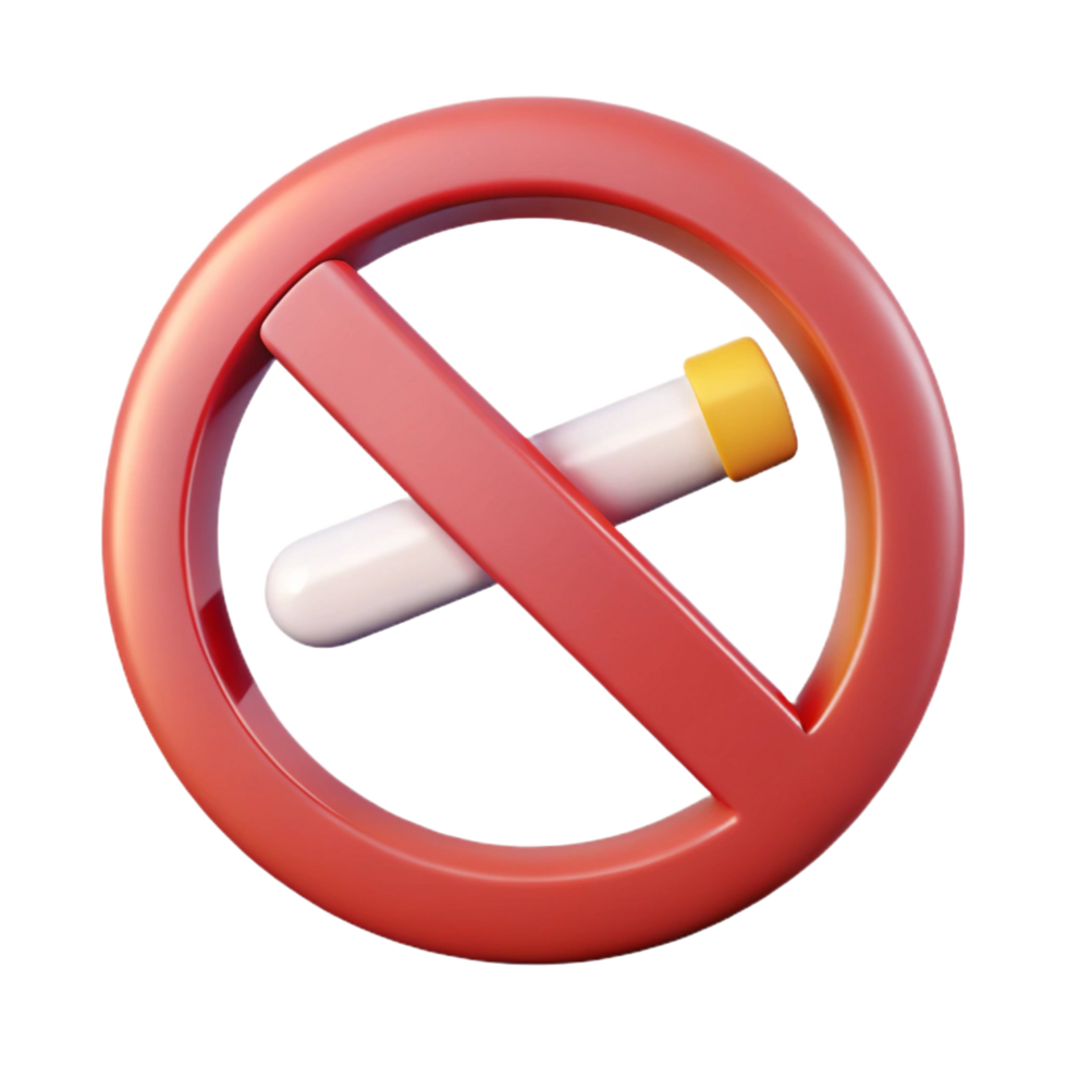 ethereal immaculate No smoking icon. Clean lines, flat color, symmetrical design with Scalable Design. refined png