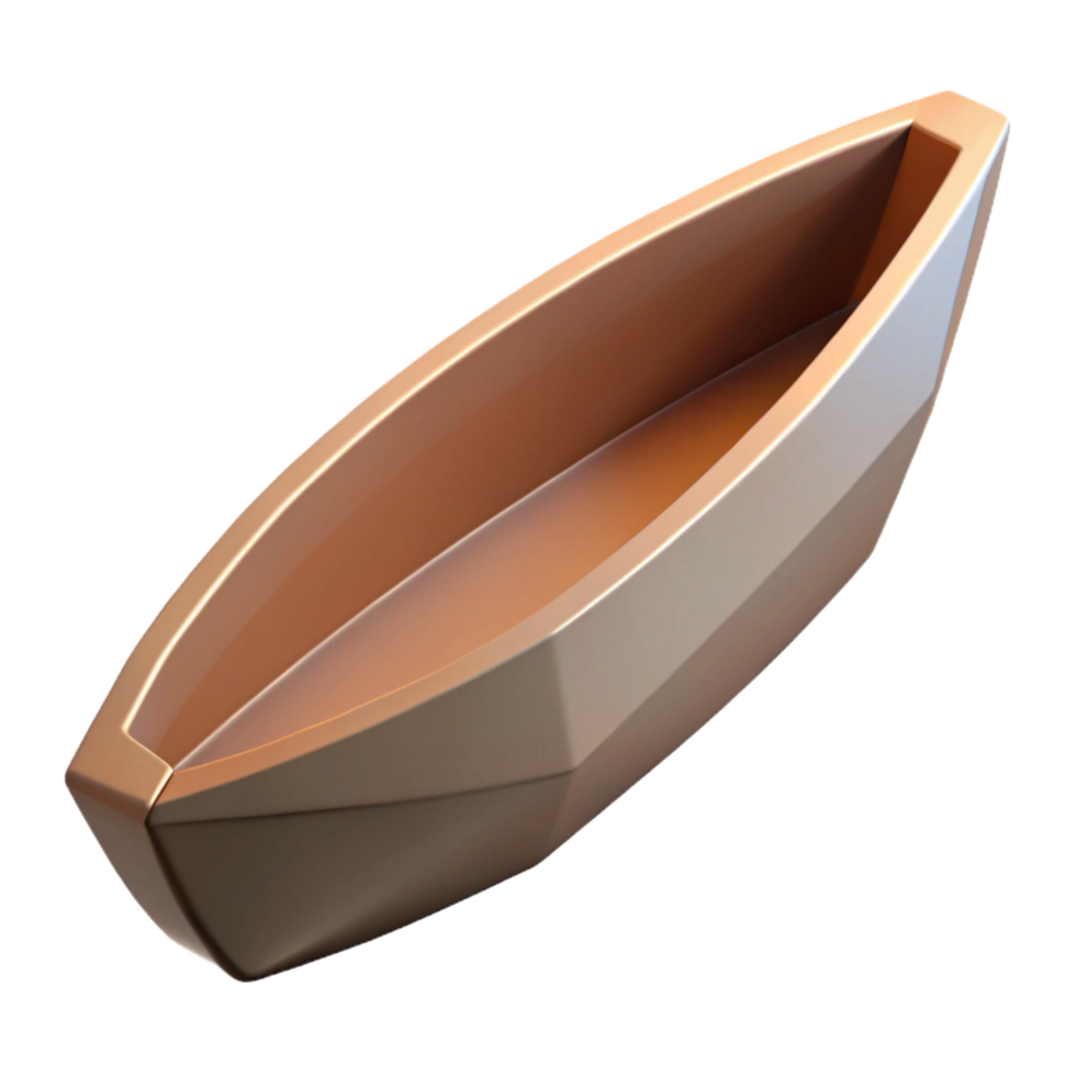 fascinating dreamy urban Geometric graphic of a boat hull with single-weight stroke and with Scalable Design. sharp png