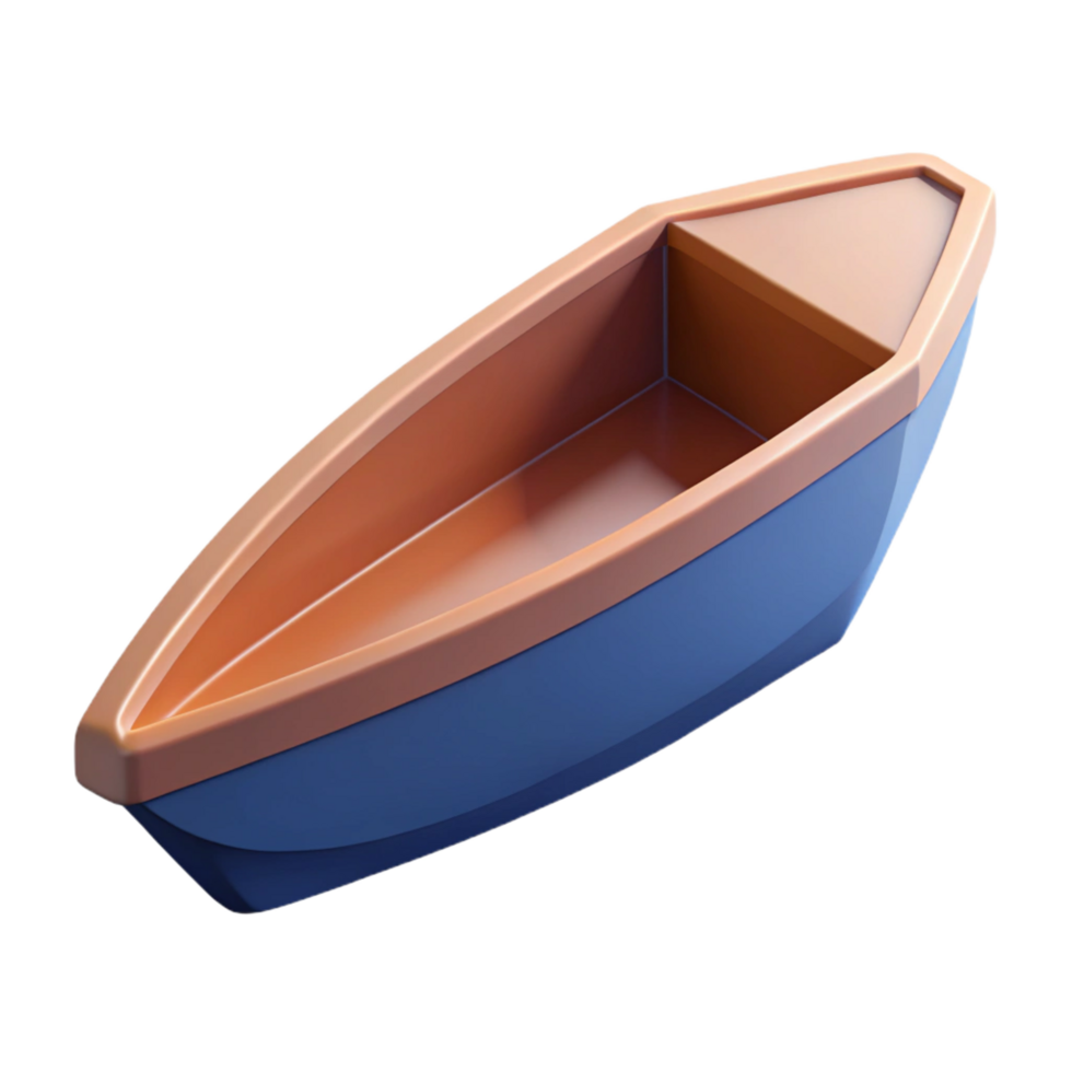 striking nordic Geometric graphic of a boat hull with single-weight stroke and with Scalable Design. premium png
