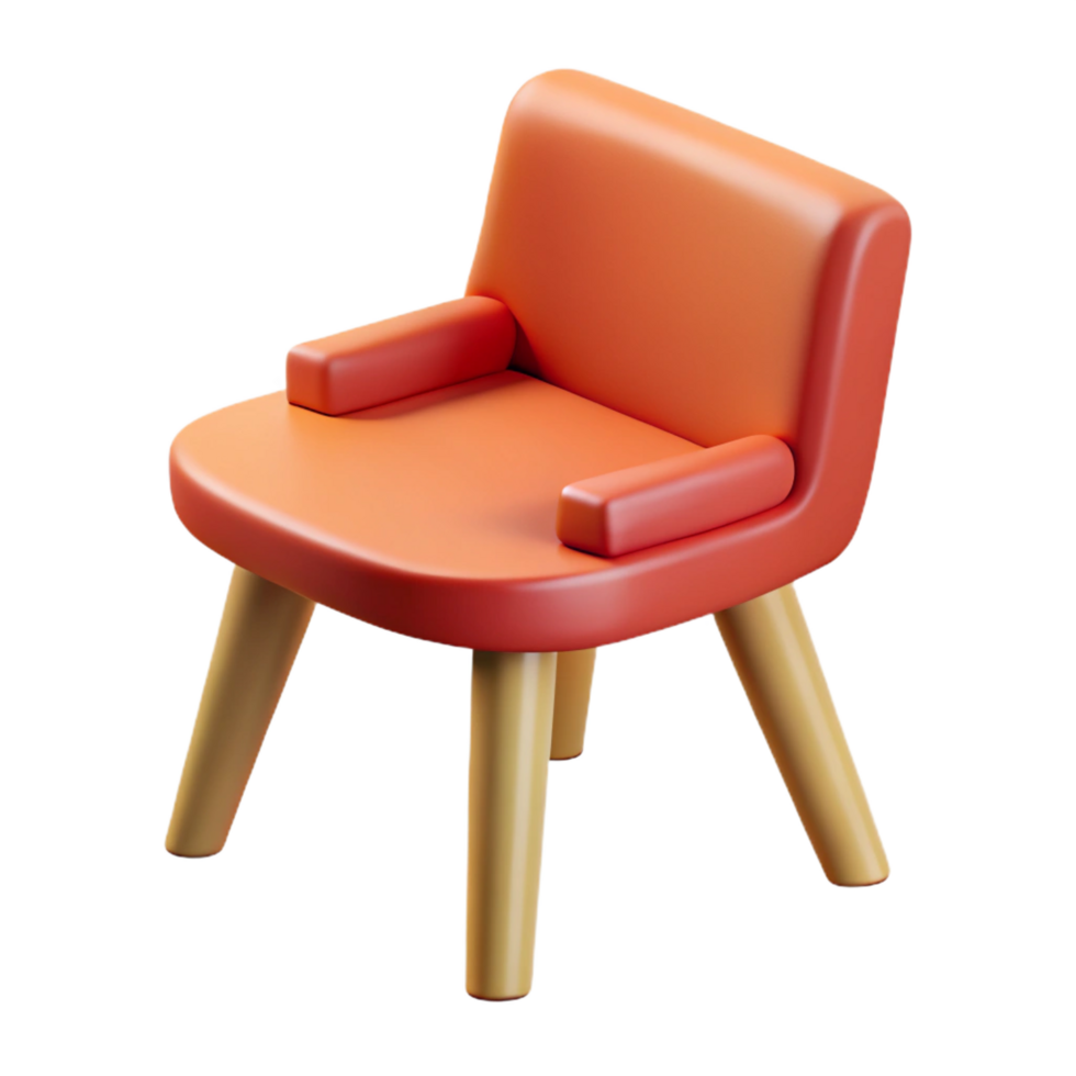 reflective pristine Symmetrical technical drawing of a chair with minimal detail and flat color with Scalable Design. 4K png
