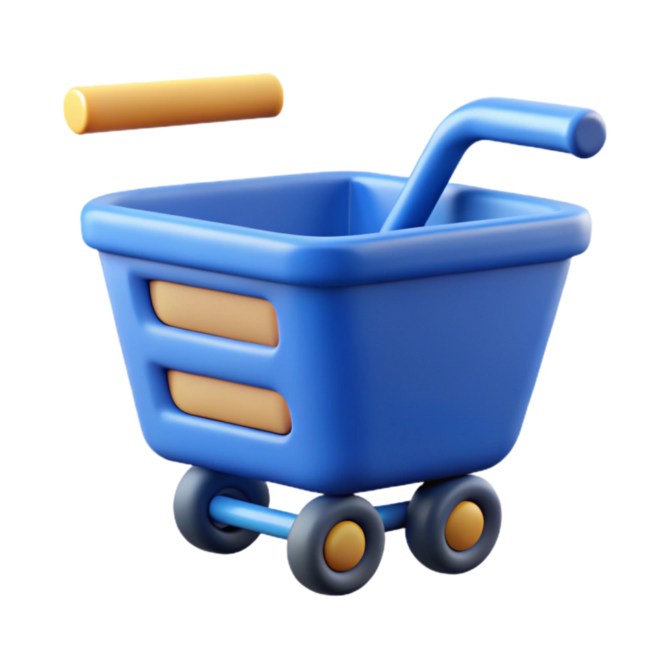 picturesque tranquil industrial Minimal shopping cart icon. Crisp edges, flat color, with Scalable Design. artisan png