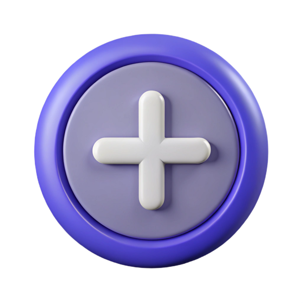 dreamy spectacular Circular button with a plus sign. Crisp edges, scalable, minimal design with Scalable Design. museum quality png