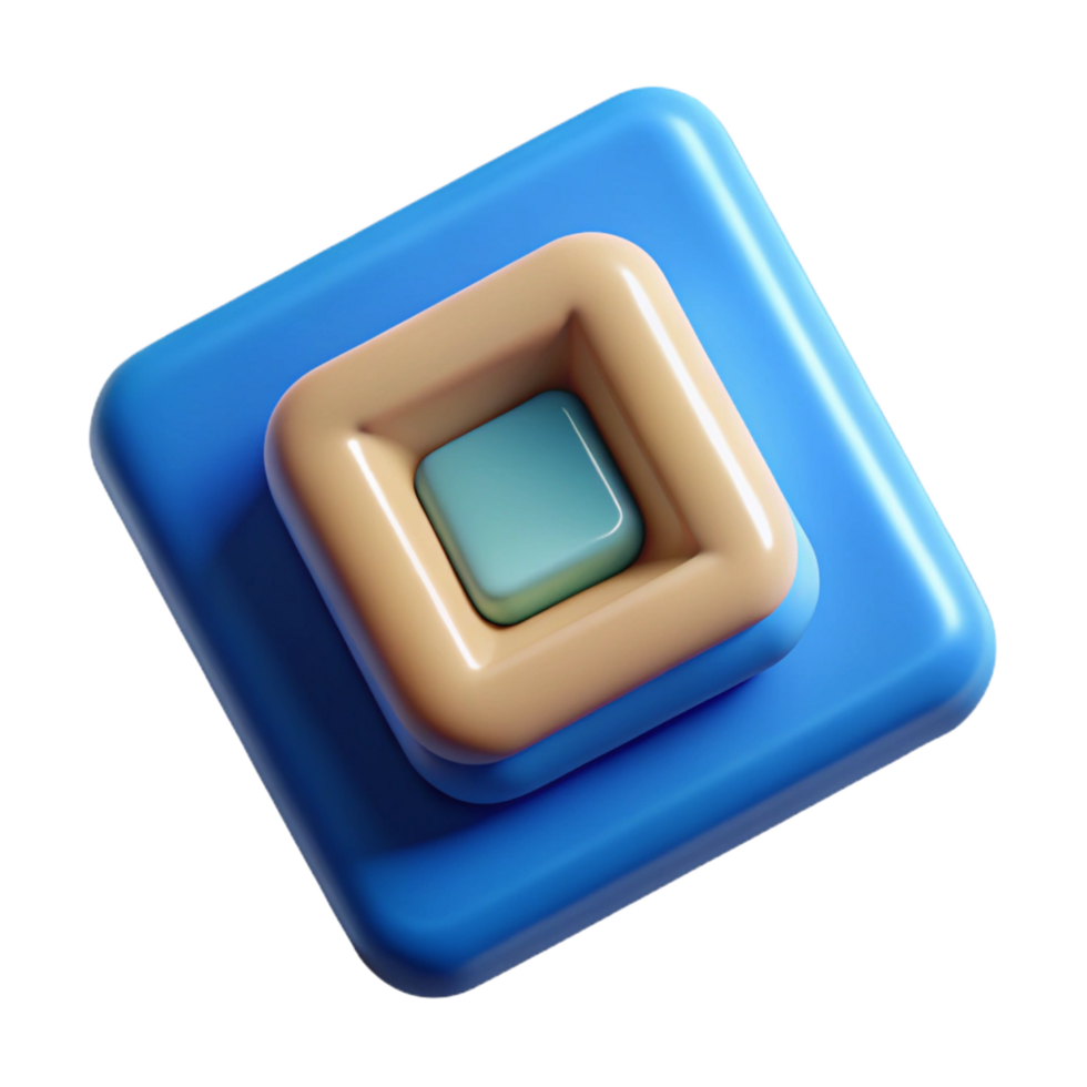 pristine exemplary Rotating squares, flat color, crisp edges, single-weight stroke with Scalable Design. png