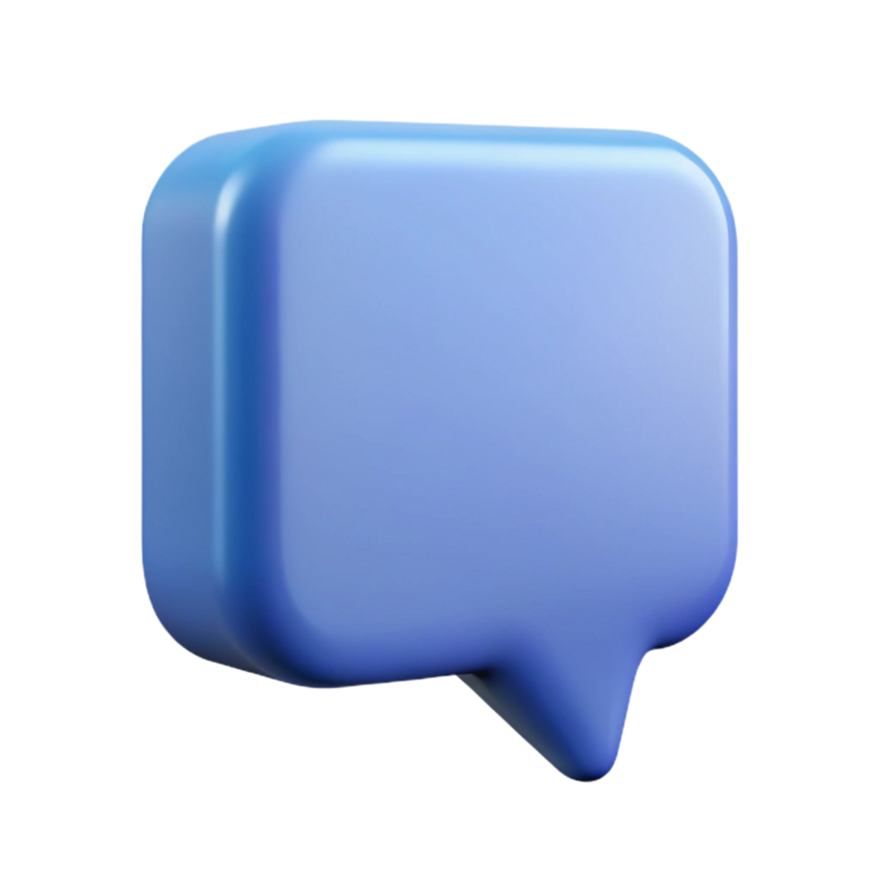 vibrant rare Square speech bubble with rounded corners. Clean lines, flat color, with Scalable Design. png
