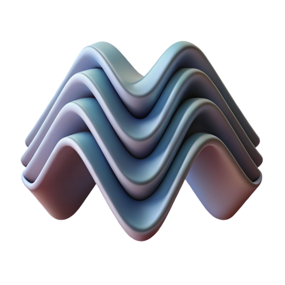 quintessential elegant Geometric wave pattern, symmetrical, crisp edges, single-weight stroke with Scalable Design. refined png
