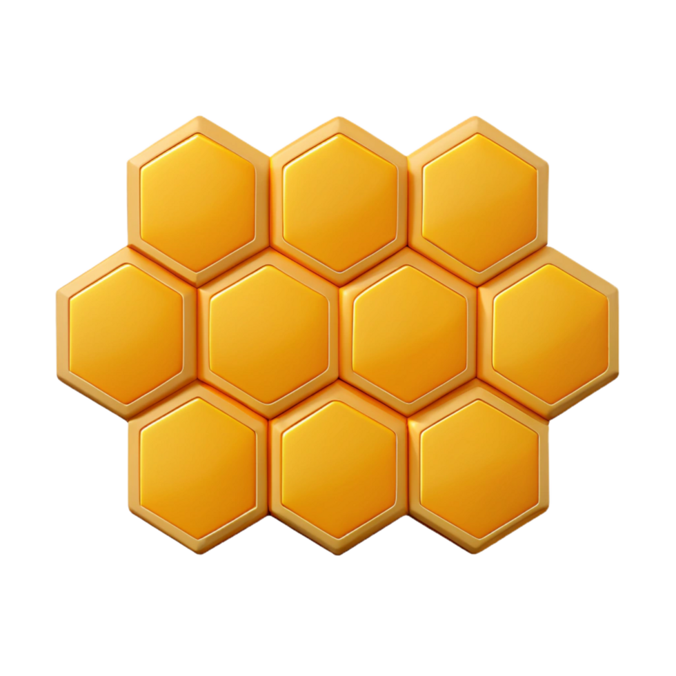 stunning intense organic Honeycomb pattern, hexagonal shapes, flat color, with Scalable Design. 8K png