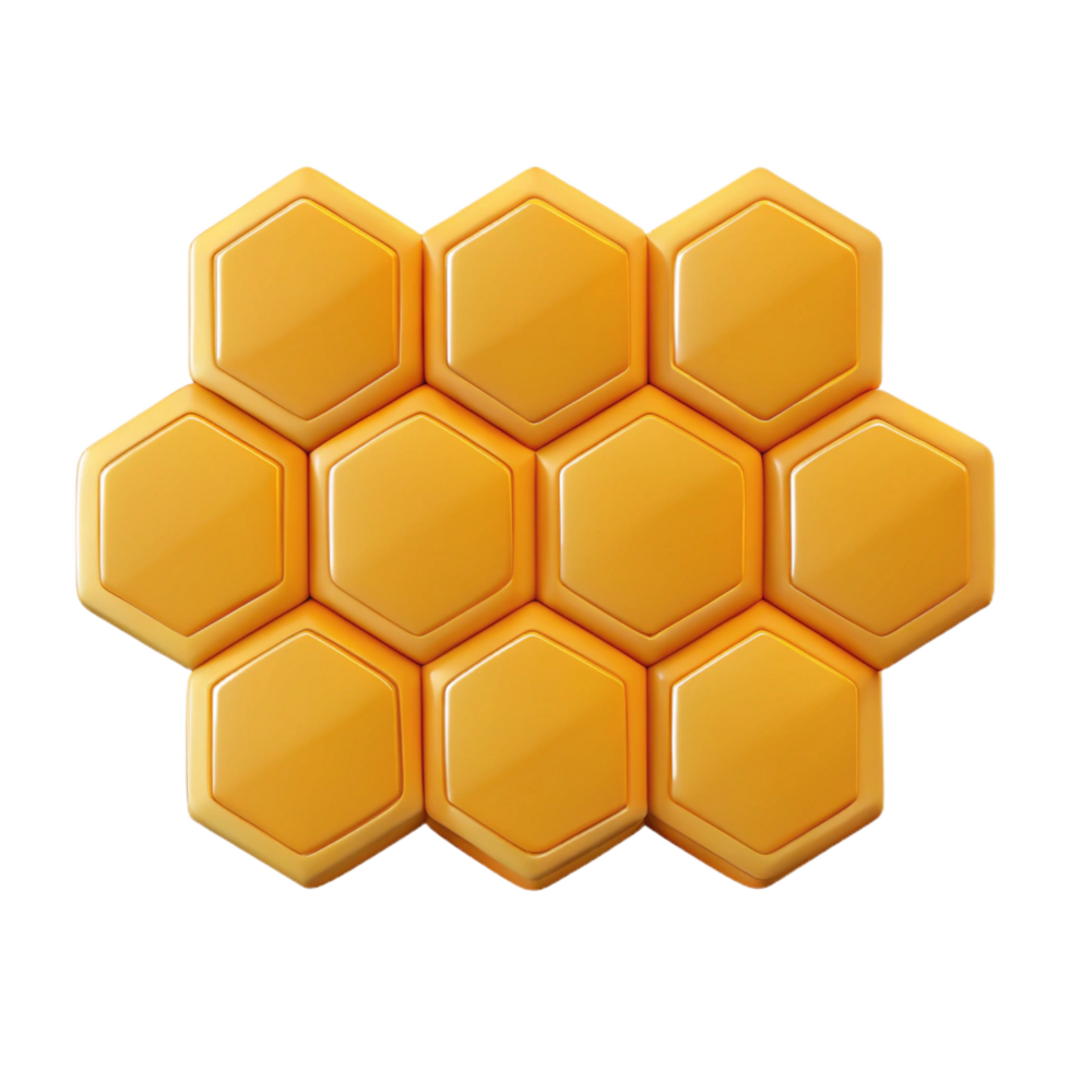 breathtaking joyful vintage Honeycomb pattern, hexagonal shapes, flat color, with Scalable Design. top-tier png