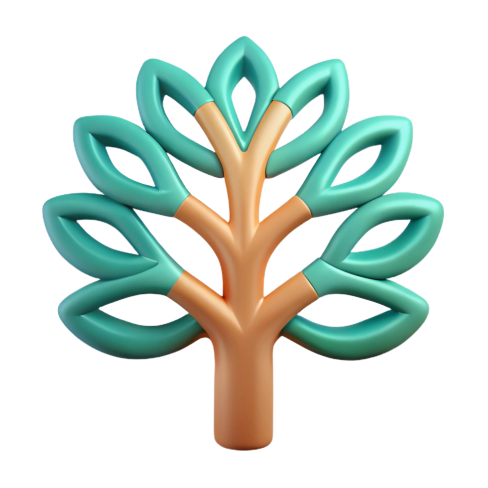 breathtaking bold creative Abstract, geometric flower with rounded petals. Clean lines, flat color, with Scalable Design. detailed png