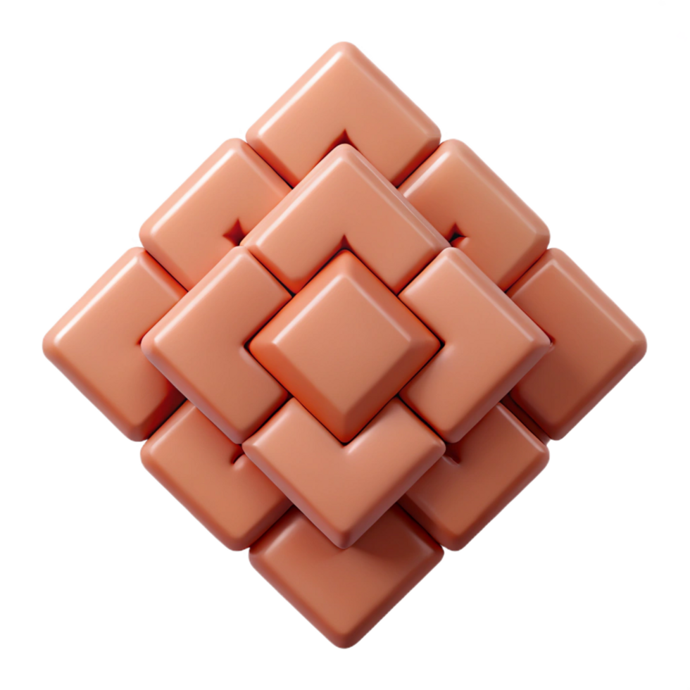 elegant acclaimed Overlapping square pattern, rotated squares, with Scalable Design. png