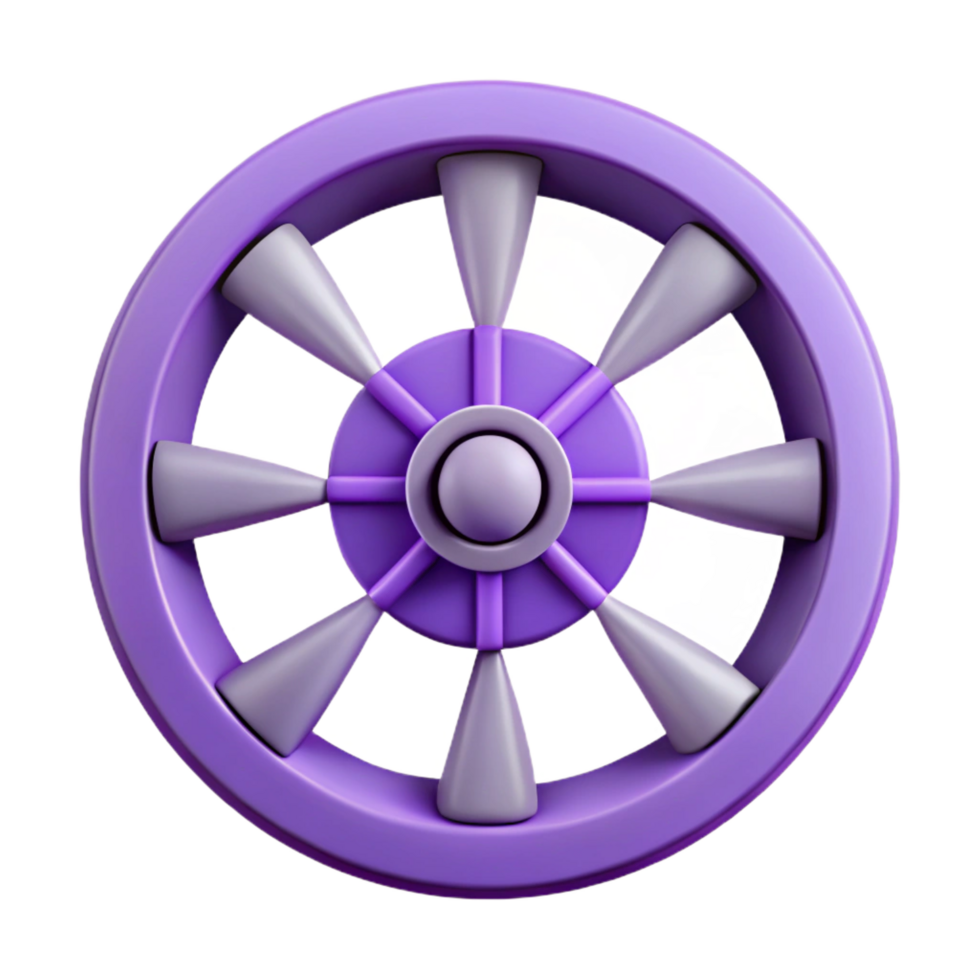quintessential victorian Symmetrical, flat color Dharma wheel with sharp edges and a clean design. with Scalable Design. gallery standard png