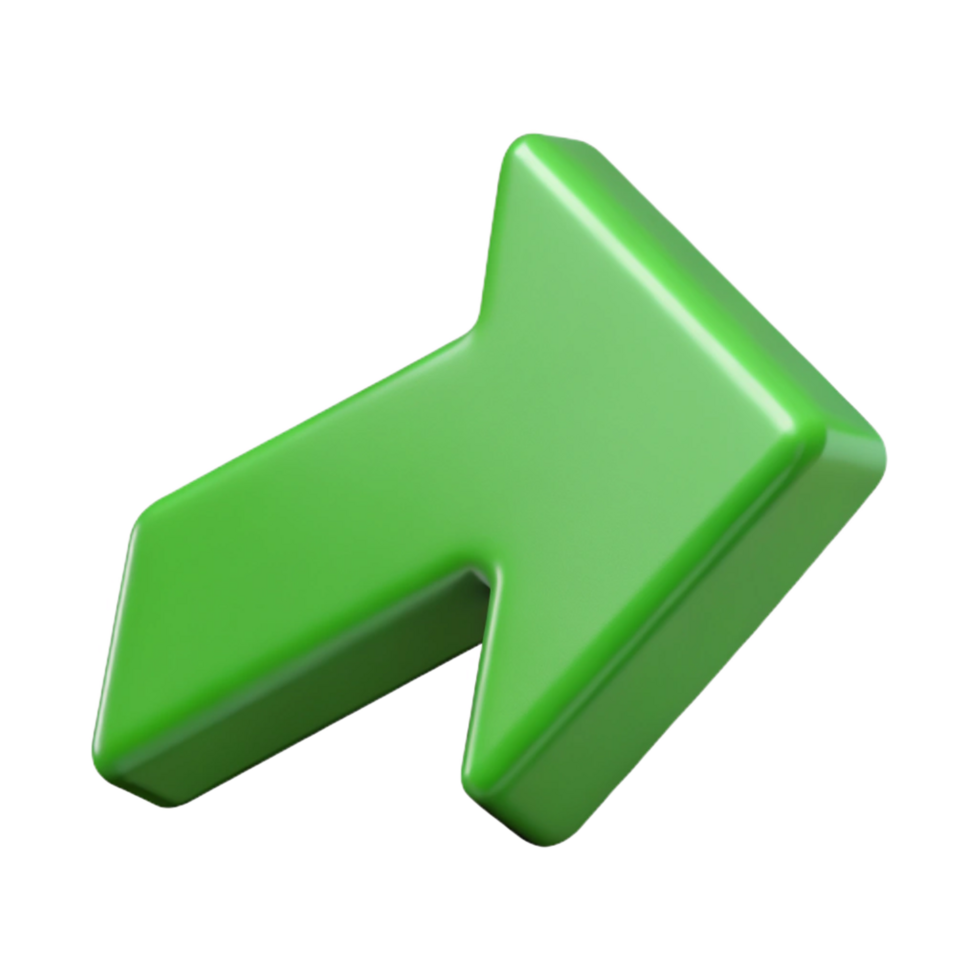 exquisite surreal Minimal, geometric arrow pointing left. Flat green, single-weight stroke with Scalable Design. precision png