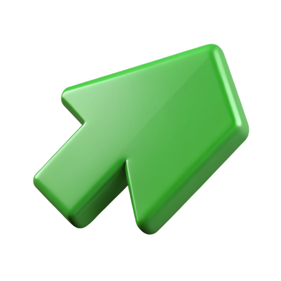 hipnotizante procurados mínimo, geométrico seta apontando esquerda. plano verde, peso único acidente vascular encefálico com escalável Projeto. png