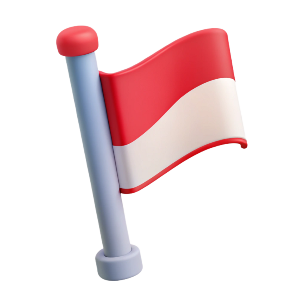 harmonious picturesque Flag pictogram. Flat color, crisp edges, minimal design with Scalable Design. 8K png
