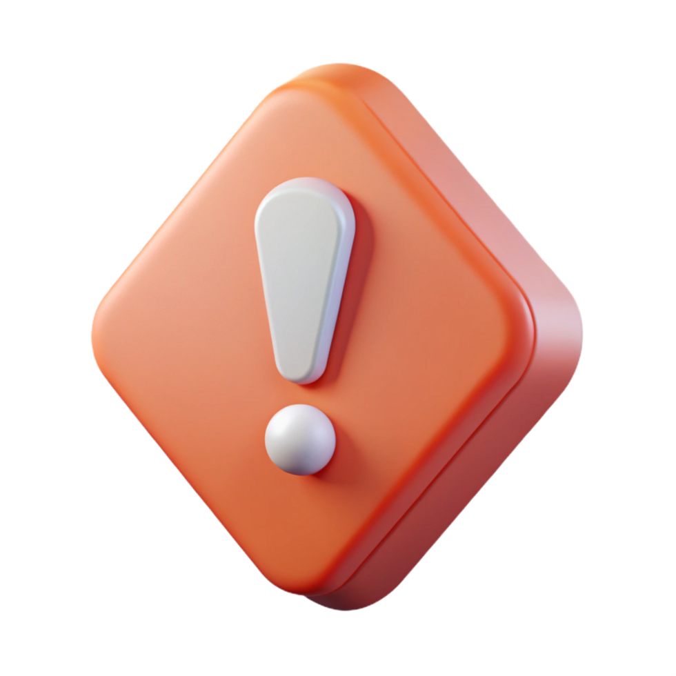 nostalgic dazzling A geometric exclamation point. Clean lines, minimal design with Scalable Design. high resolution png
