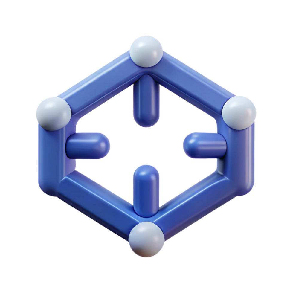 romantic elegant Geometric cube. Clean lines, flat color. Symmetrical design with Scalable Design. original png