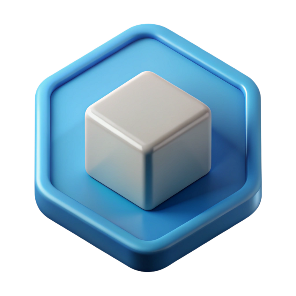 exquisite sought-after Sharp-edged, square logo representing a box. Minimal, clean lines with Scalable Design. png