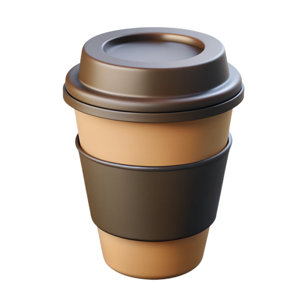impressive contemporary Minimal coffee cup silhouette. Flat color, clean lines, with Scalable Design. masterfully captured png