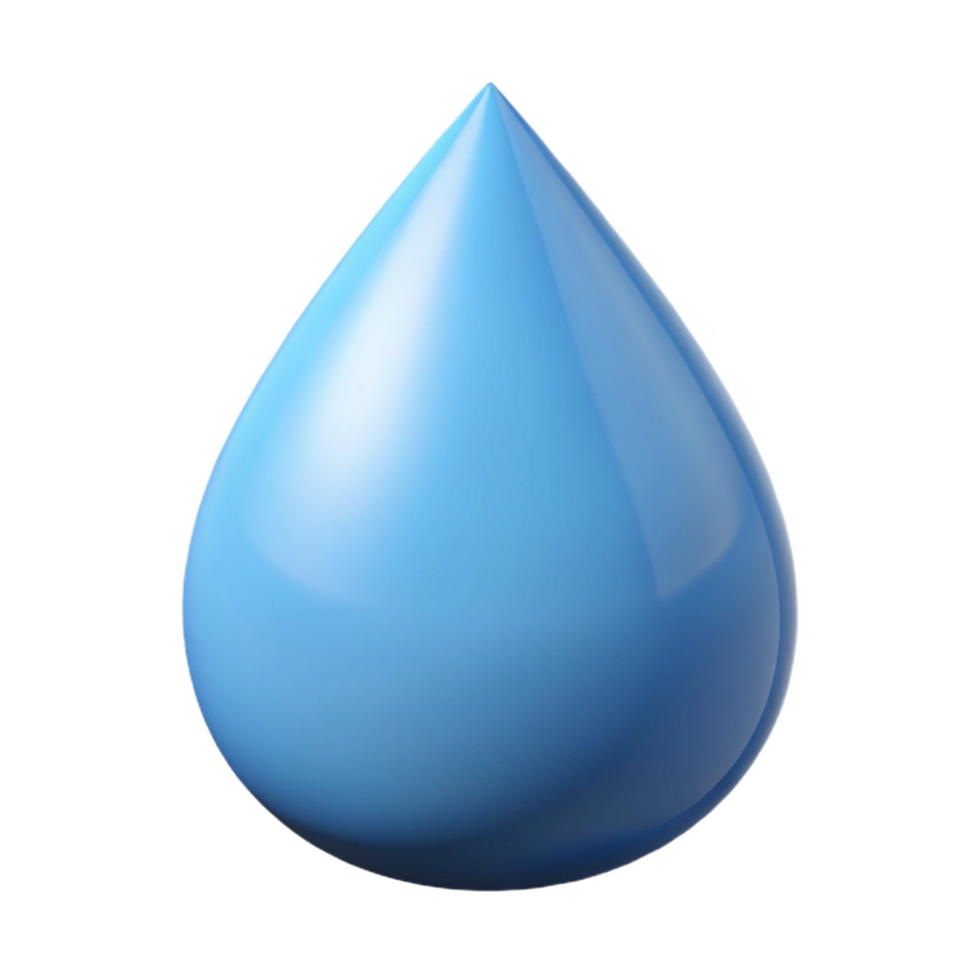 sumptuous coveted Minimal, geometric depiction of a droplet. Flat color with Scalable Design. png