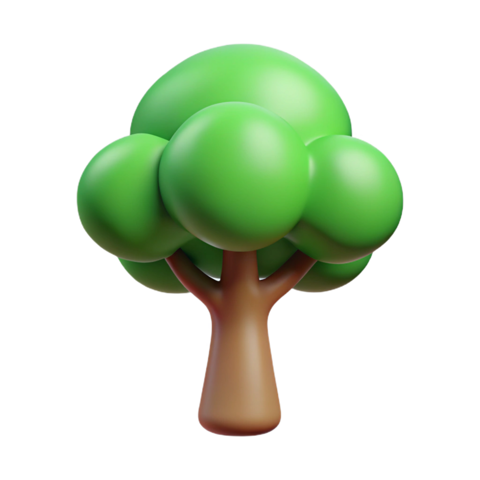 dynamic enchanting Scalable tree icon. Crisp edges, flat color with Scalable Design. luxury png