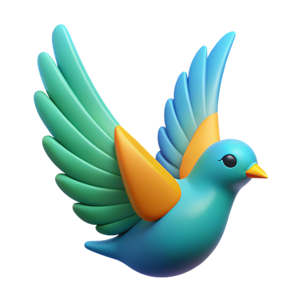 breathtaking nostalgic industrial Clean lines forming a stylized bird in flight. Flat color, with Scalable Design. premium png
