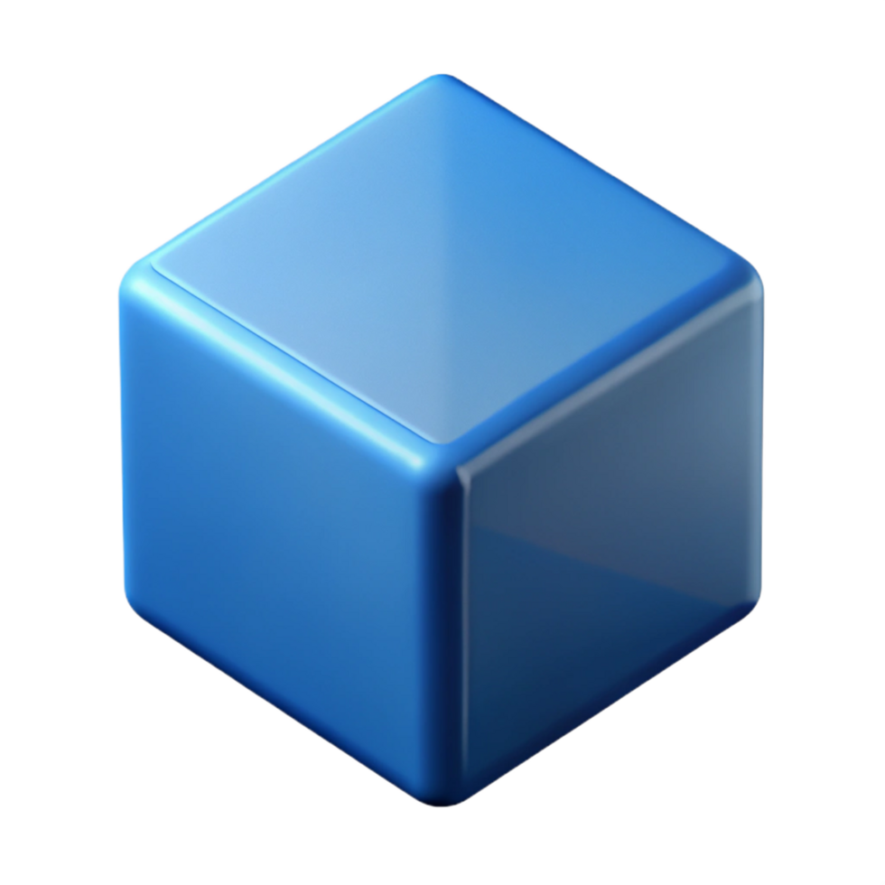 melancholic magnificent Geometric cube. Minimal design, with Scalable Design. museum quality png