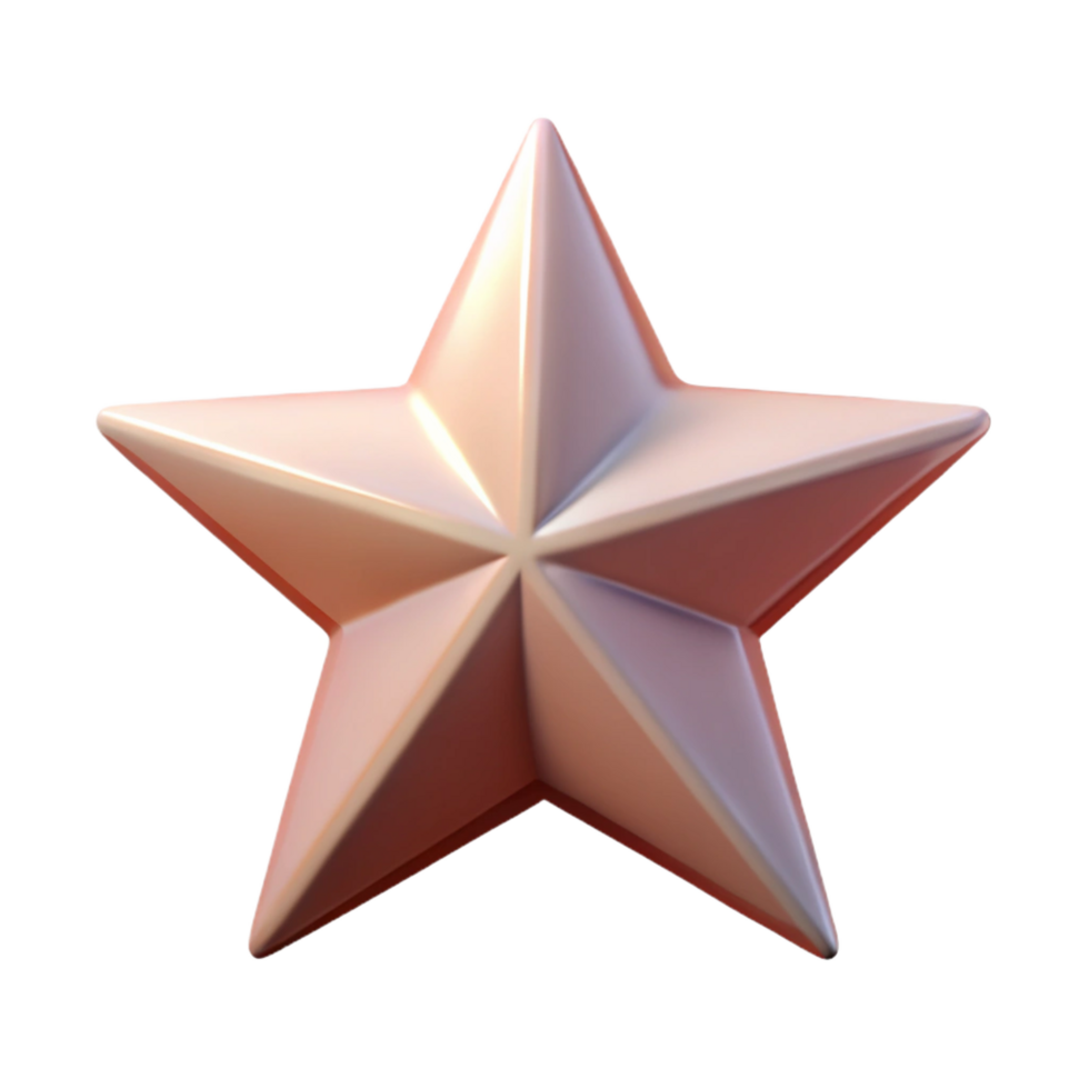 majestic coastal Symmetrical star. Flat color, crisp edges with Scalable Design. masterfully captured png